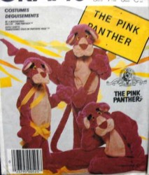 2748 MCCALLS PINK PANTHER OFFICIAL COSTUME PATTERN ADULT , MEDIUM